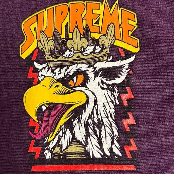 トップス Supreme Sean Cliver Eagle Crewneck Supreme | Shirts | Rare Vintage Supreme Sean Cliver Eagle